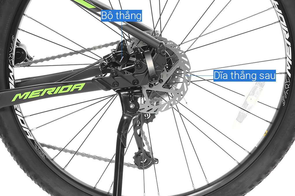 Xe Đạp Địa Hình MTB Merida Duke 600 27.5 inch Size S Màu Đen - Xanh lá