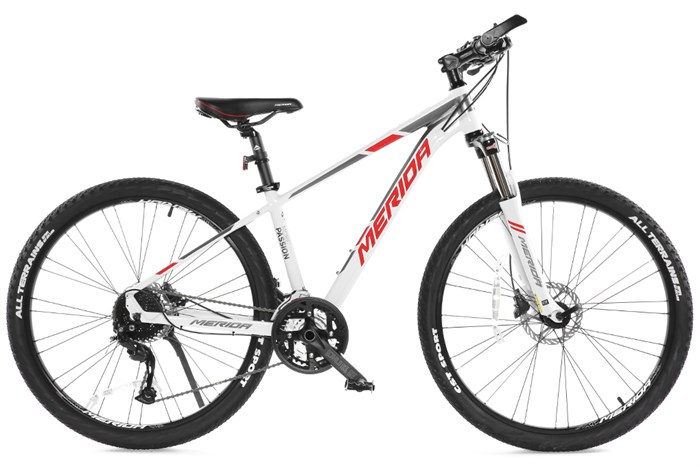 Xe Đạp Địa Hình MTB Merida Duke 600 27.5 inch Size S Màu Trắng - Xám