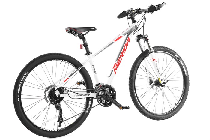 Xe Đạp Địa Hình MTB Merida Duke 600 27.5 inch Size S Màu Trắng - Xám