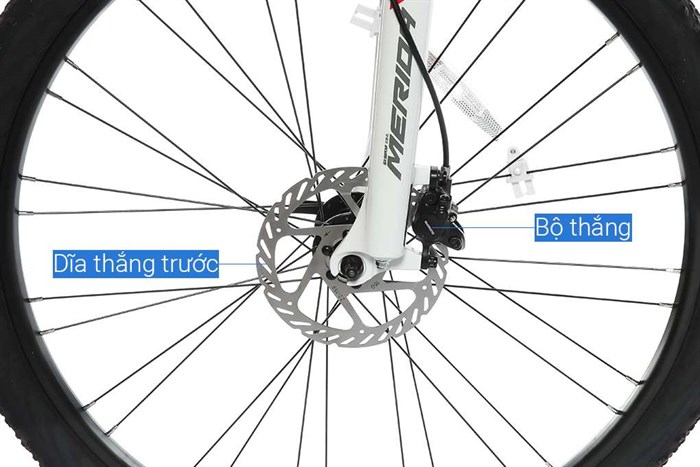 Xe Đạp Địa Hình MTB Merida Duke 600 27.5 inch Size S Màu Trắng - Xám