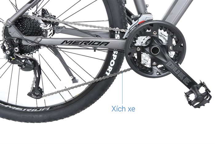 Xe Đạp Địa Hình MTB Merida Duke 600 27.5 inch Size S Màu Xám