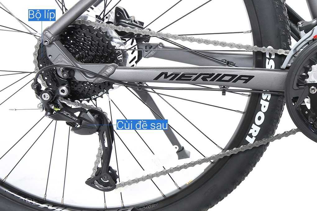 Xe Đạp Địa Hình MTB Merida Duke 600 27.5 inch Size S Màu Xám