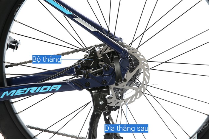 Xe Đạp Địa Hình MTB Merida Duke 600 27.5 inch Size S Màu Xanh Dương