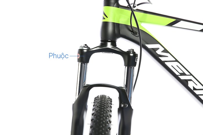 Xe Đạp Địa Hình MTB Merida Duke 600 27.5 inch Size M Màu Đen - Xanh lá