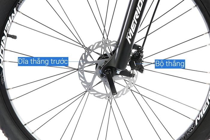 Xe Đạp Địa Hình MTB Merida Duke 600 27.5 inch Size M Màu Đen - Xanh lá