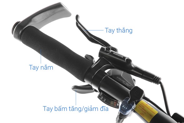 Xe Đạp Địa Hình MTB Merida Duke 600 27.5 inch Size M Màu Trắng - Xám