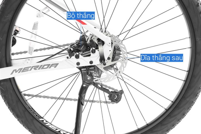 Xe Đạp Địa Hình MTB Merida Duke 600 27.5 inch Size M Màu Trắng - Xám