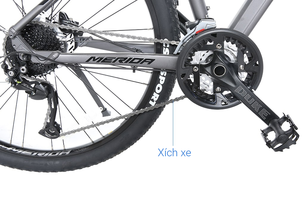 Xe Đạp Địa Hình MTB Merida Duke 600 27.5 inch Size M Màu Xám