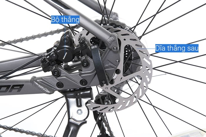 Xe Đạp Địa Hình MTB Merida Duke 600 27.5 inch Size M Màu Xám