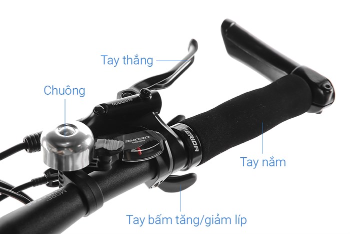 Xe Đạp Địa Hình MTB Merida Challenger 300 27.5 inch Size S Màu Trắng