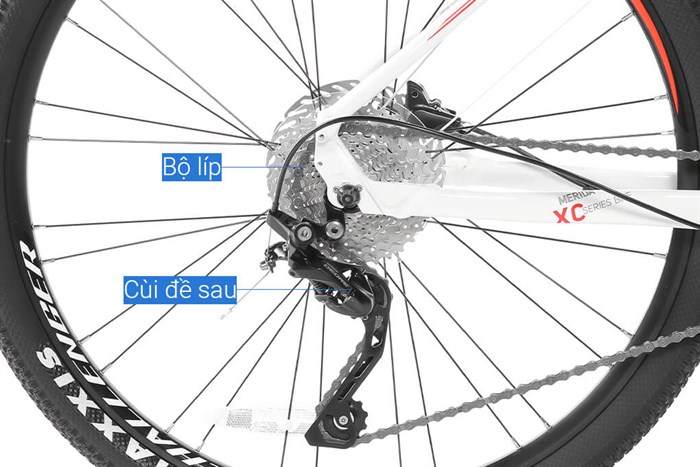 Xe Đạp Địa Hình MTB Merida Challenger 300 27.5 inch Size S Màu Trắng