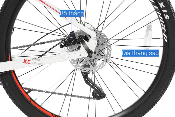 Xe Đạp Địa Hình MTB Merida Challenger 300 27.5 inch Size S Màu Trắng