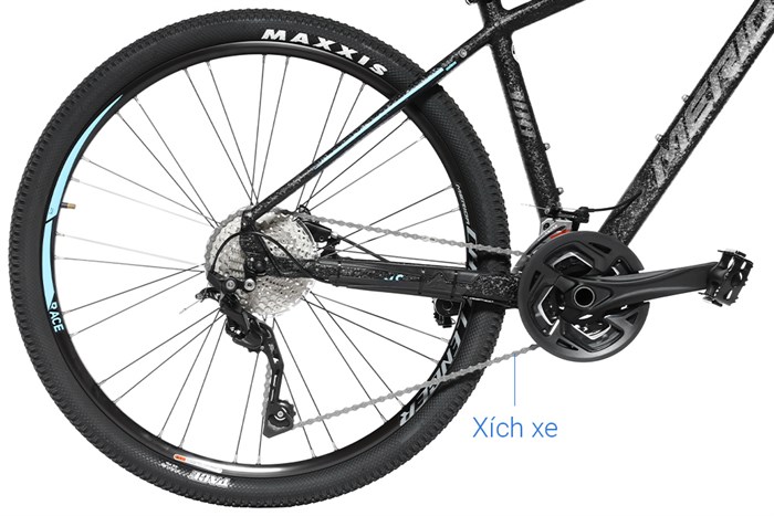 Xe Đạp Địa Hình MTB Merida Challenger 300 27.5 inch Size S Màu Đen