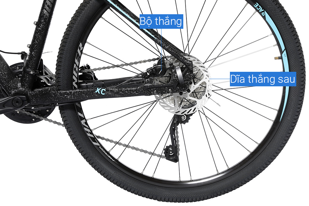 Xe Đạp Địa Hình MTB Merida Challenger 300 27.5 inch Size S Màu Đen