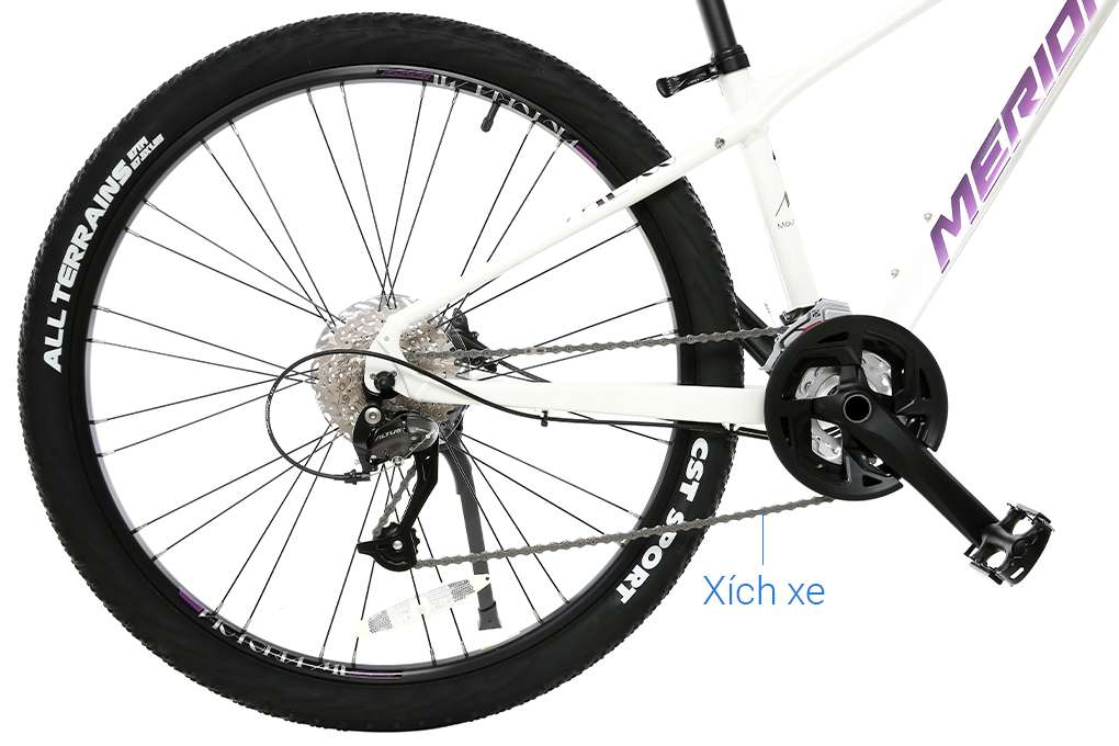Xe Đạp Địa Hình MTB Merida Victoria 700 27.5 inch Size S Màu Trắng
