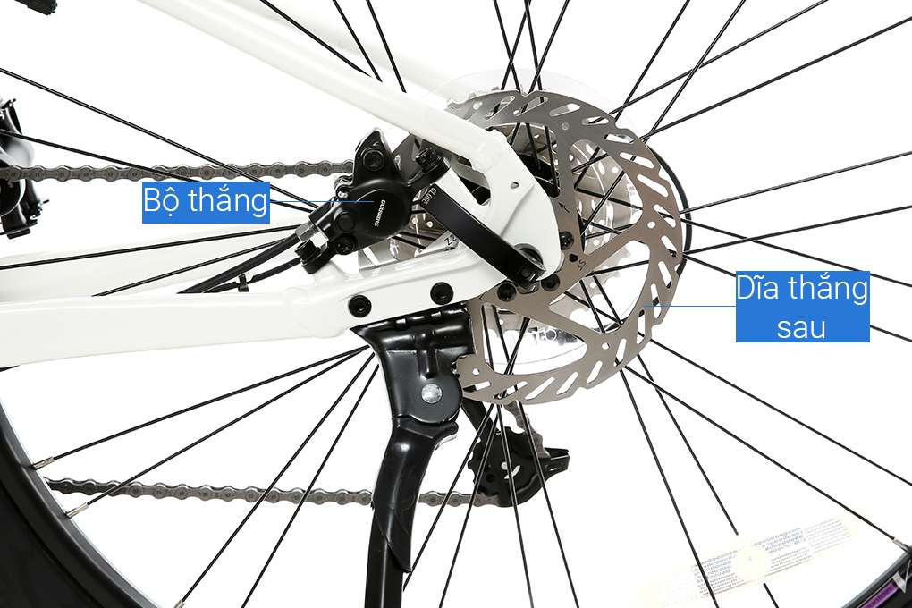 Xe Đạp Địa Hình MTB Merida Victoria 700 27.5 inch Size S Màu Trắng