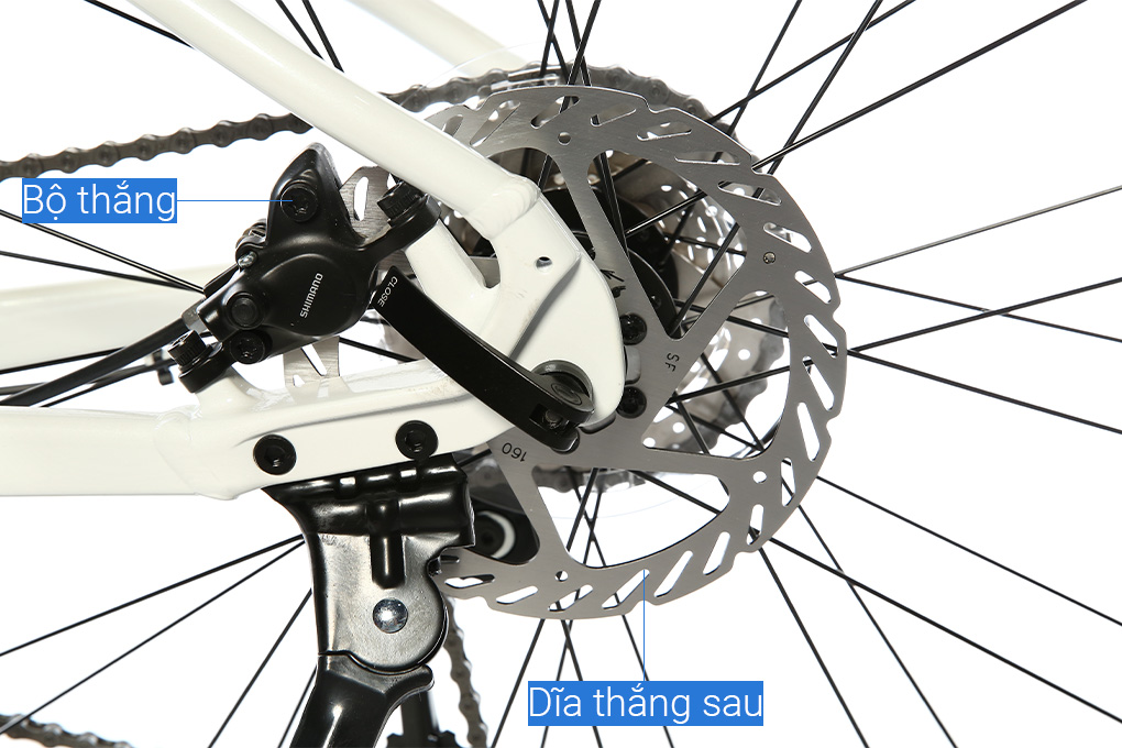 Xe Đạp Địa Hình MTB Merida Victoria 700 27.5 inch Size M Màu Trắng