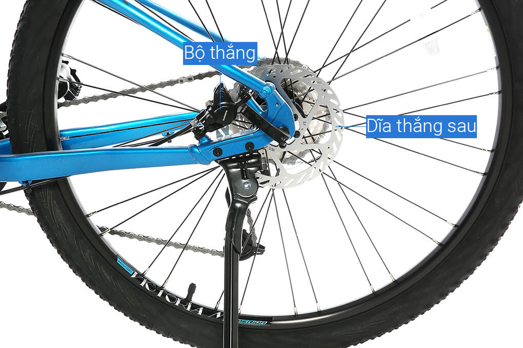 Xe Đạp Địa Hình MTB Merida Victoria 700 27.5 inch Size M Màu Xanh Dương