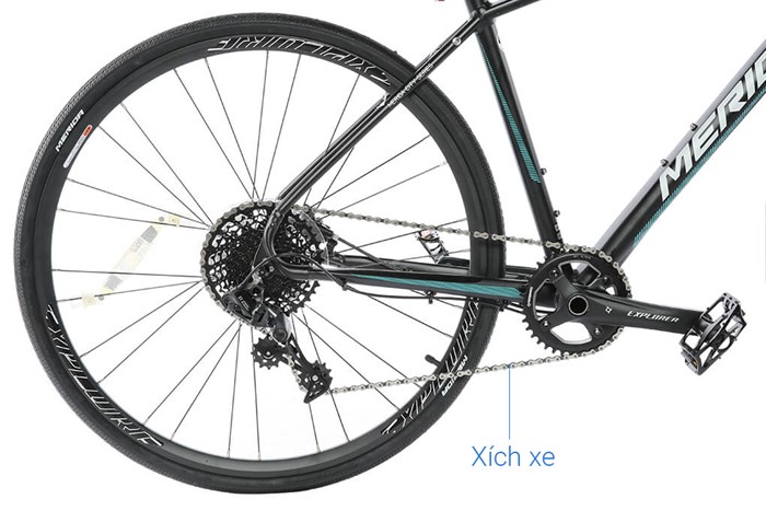 Xe Đạp Đường Phố Touring Merida Explorer 600 29 inch Size XS Màu Đen