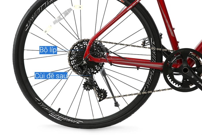 Xe Đạp Đường Phố Touring Merida Explorer 600 29 inch Size XS Màu Đỏ