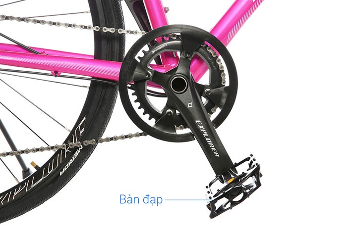 Xe Đạp Đường Phố Touring Merida Explorer 600 29 inch Size XS Màu Hồng