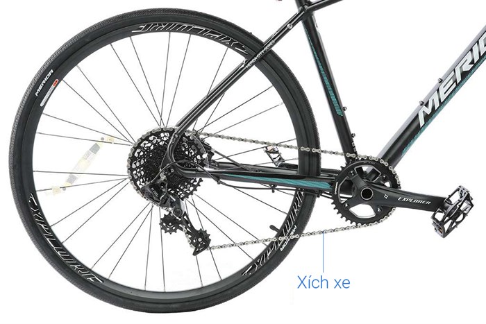 Xe Đạp Đường Phố Touring Merida Explorer 600 29 inch Size S Màu Đen