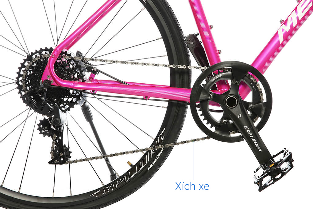 Xe Đạp Đường Phố Touring Merida Explorer 600 29 inch Size M Màu Hồng