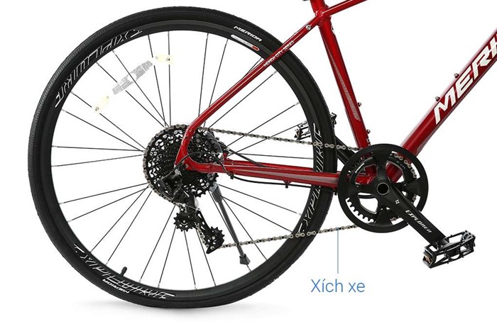Xe Đạp Đường Phố Touring Merida Explorer 600 29 inch Size M Màu Đỏ