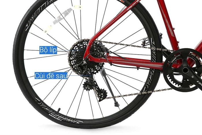 Xe Đạp Đường Phố Touring Merida Explorer 600 29 inch Size M Màu Đỏ