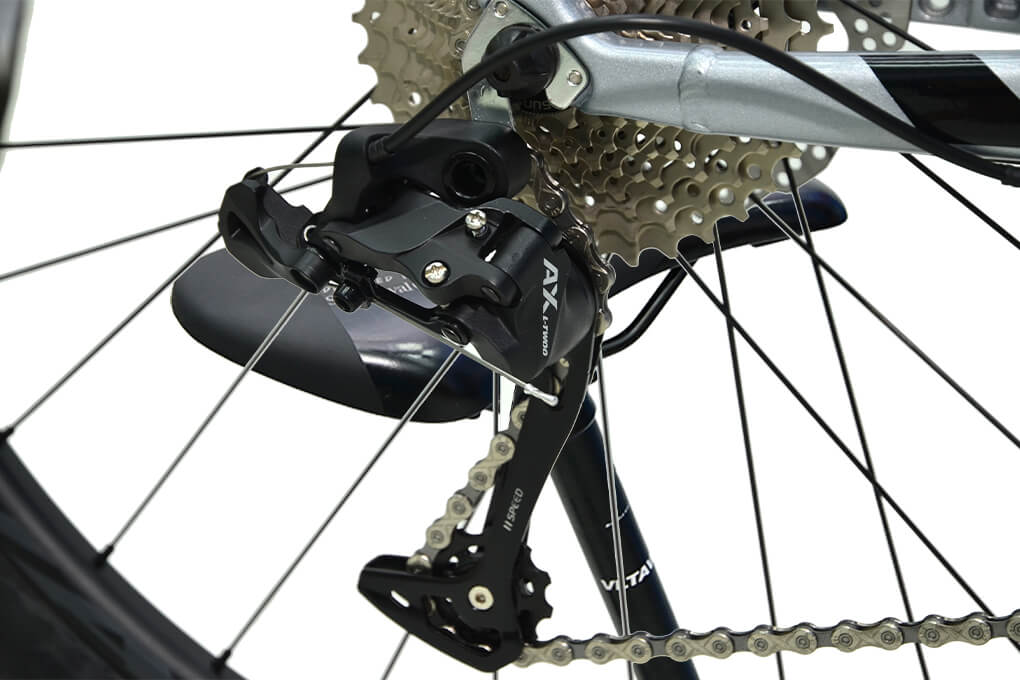 Xe Đạp Địa Hình MTB Life Alberta 27.5 inch Màu Ghi