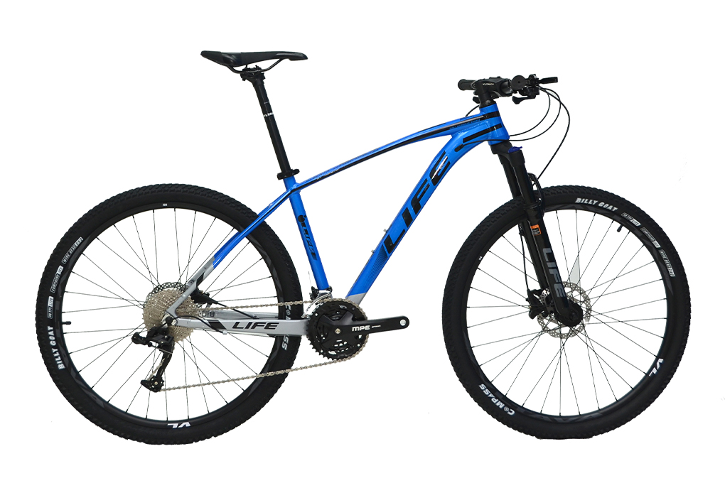Xe Đạp Địa Hình MTB Life Alberta 27.5 inch Màu Xanh Dương