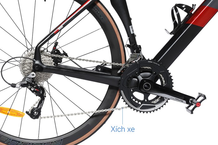 Xe Đạp Thể Thao Road Twitter Cyclone Pro Disc Main 29 inch Size M Màu Đen - Đỏ