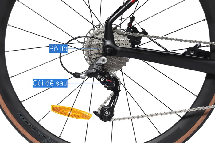 Xe Đạp Thể Thao Road Twitter Cyclone Pro Disc Main 29 inch Size M Màu Đen - Đỏ