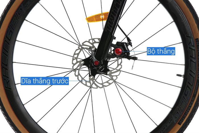 Xe Đạp Thể Thao Road Twitter Gravel PB Hybrid 29 inch Size M Màu Đen