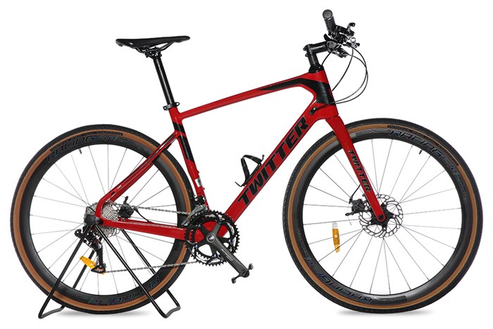 Xe Đạp Thể Thao Road Twitter Gravel PB Hybrid 29 inch Size M Màu Đỏ