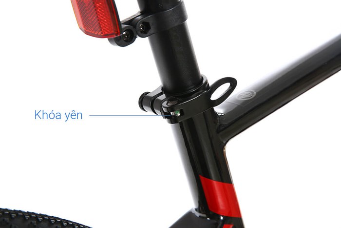 Xe Đạp Thể Thao Road Twitter Gravel PB Hybrid 29 inch Size M Màu Đen - Đỏ