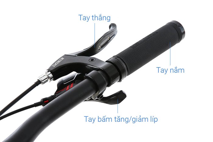 Xe Đạp Thể Thao Road Twitter Gravel PB Hybrid 29 inch Size M Màu Đen - Đỏ