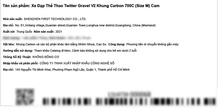 Xe Đạp Thể Thao Road Twitter Gravel V2 29 inch Size M