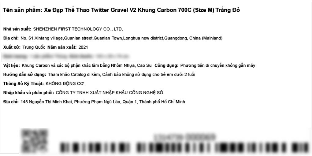 Xe Đạp Thể Thao Road Twitter Gravel V2 29 inch Size M