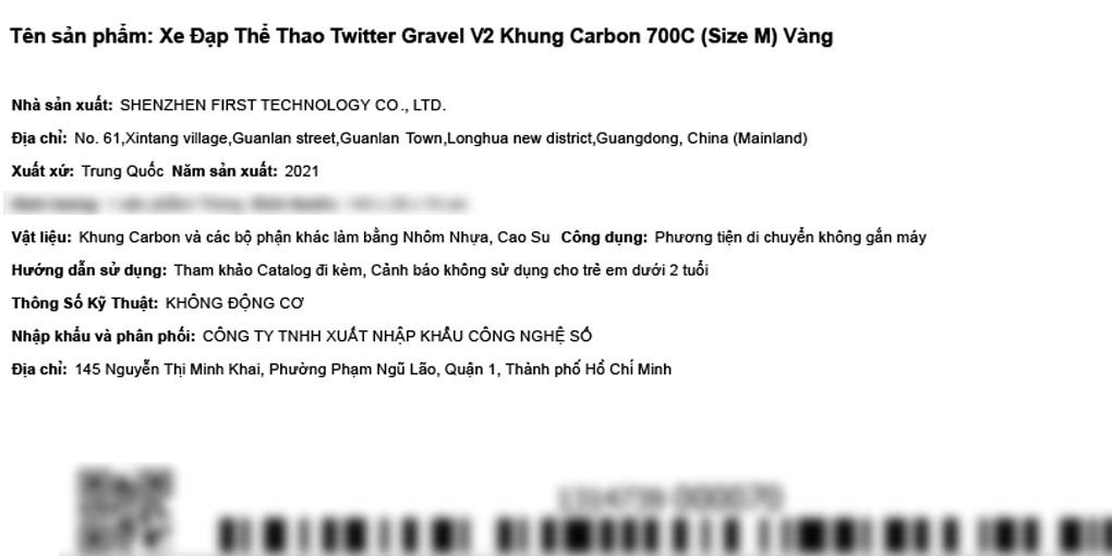 Xe Đạp Thể Thao Road Twitter Gravel V2 29 inch Size M