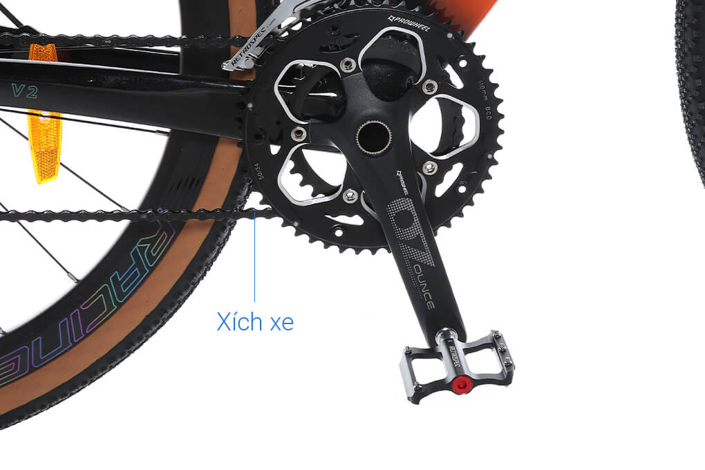 Xe Đạp Thể Thao Road Twitter Gravel V2 29 inch Size S Màu Cam