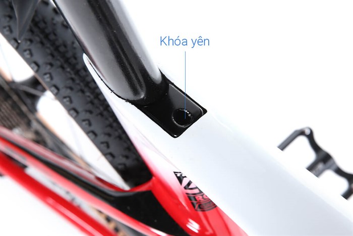 Xe Đạp Thể Thao Road Twitter Gravel V2 29 inch Size S Màu Trắng - Đỏ