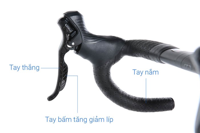 Xe Đạp Thể Thao Road Twitter Gravel V2 29 inch Size S Màu Trắng - Đỏ