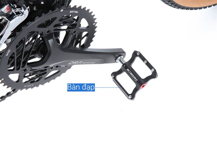 Xe Đạp Thể Thao Road Twitter Gravel V2 29 inch Size S Màu Trắng