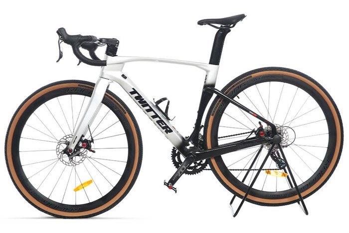 Xe Đạp Thể Thao Road Twitter Gravel V2 29 inch Size S Màu Trắng