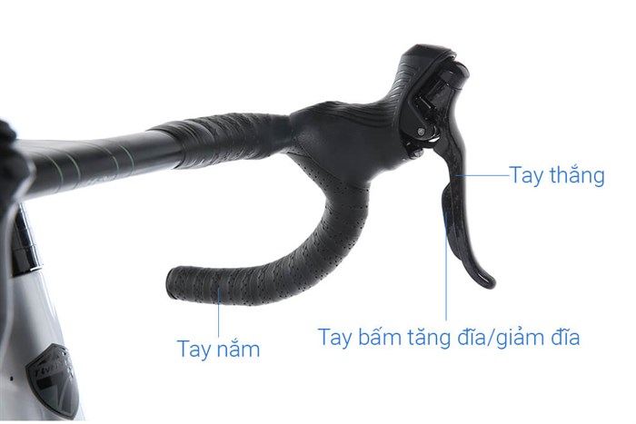 Xe Đạp Thể Thao Road Twitter Gravel V2 29 inch Size S Màu Trắng