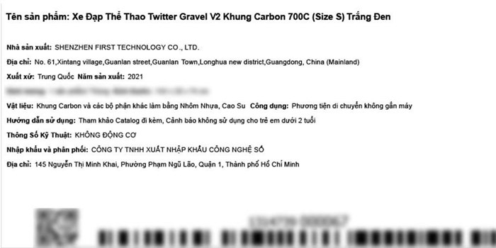 Xe Đạp Thể Thao Road Twitter Gravel V2 29 inch Size S Màu Trắng