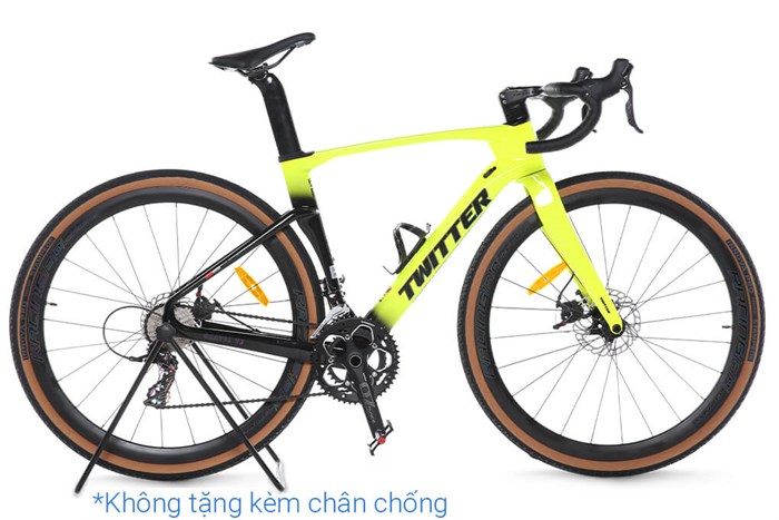 Xe Đạp Thể Thao Road Twitter Gravel V2 29 inch Size S Màu Vàng