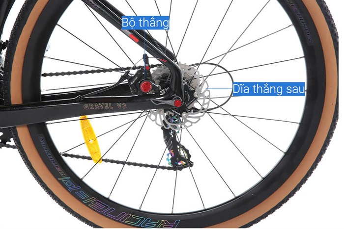 Xe Đạp Thể Thao Road Twitter Gravel V2 29 inch Size S Màu Vàng