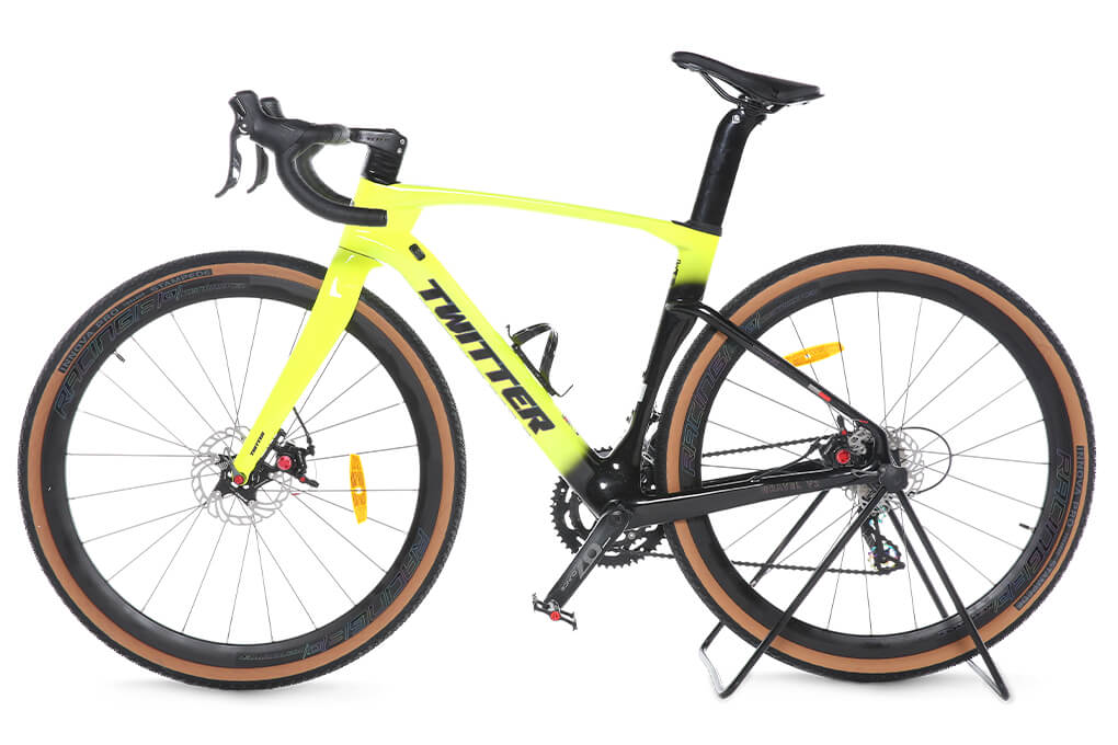 Xe Đạp Thể Thao Road Twitter Gravel V2 29 inch Size S Màu Vàng